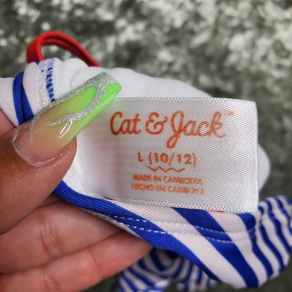 Cat & Jack Star and Stripes Swimsuit - Picture 5 of 6